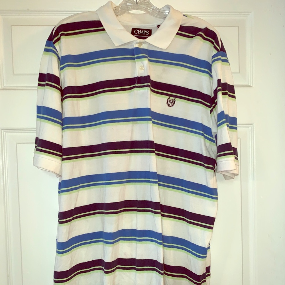 Men's Chaps polo style shirt.